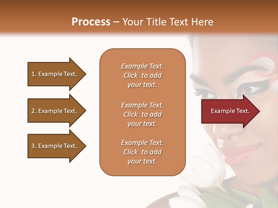 Red Mouth South PowerPoint Template
