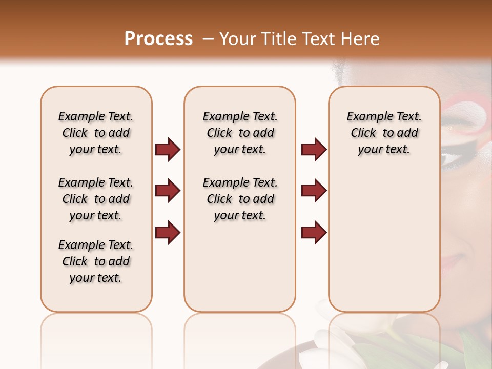 Red Mouth South PowerPoint Template