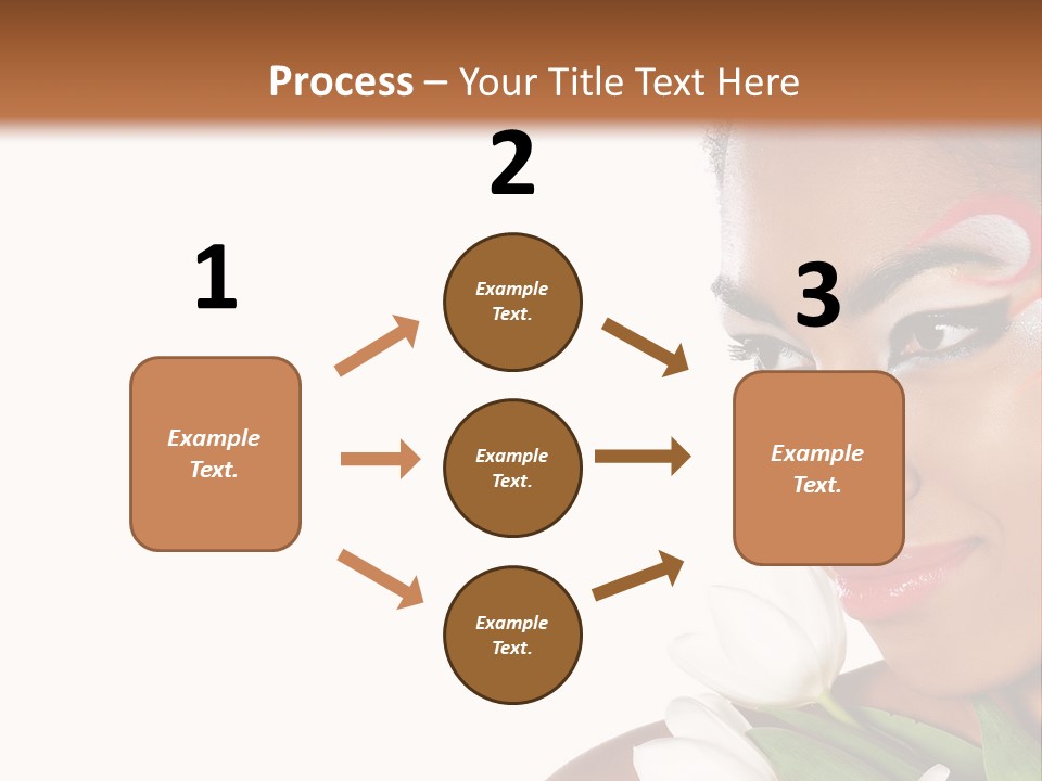 Red Mouth South PowerPoint Template