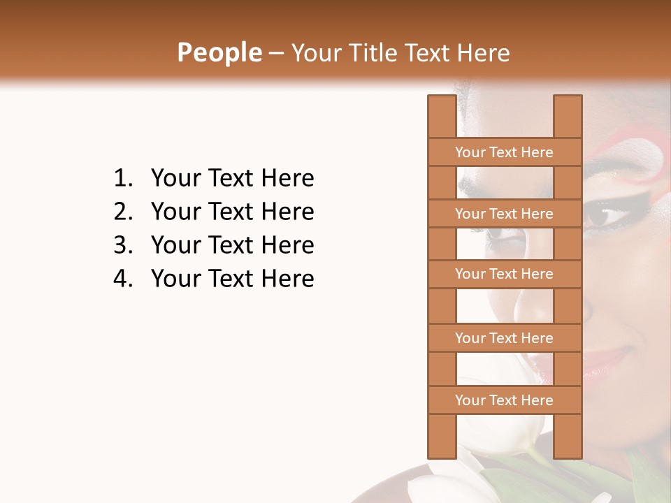 Red Mouth South PowerPoint Template