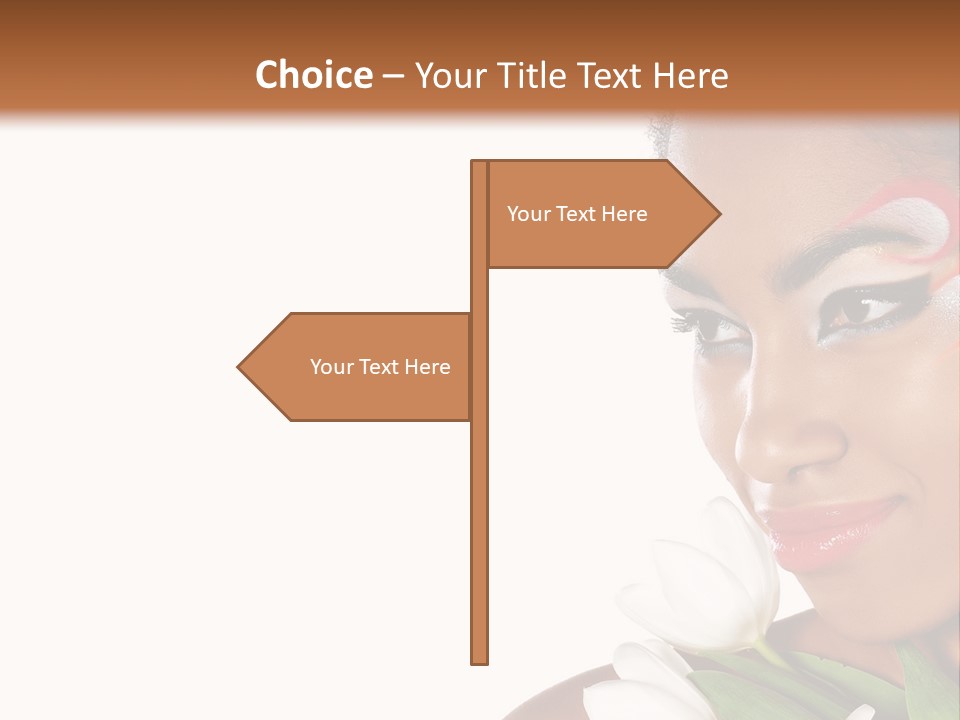 Red Mouth South PowerPoint Template