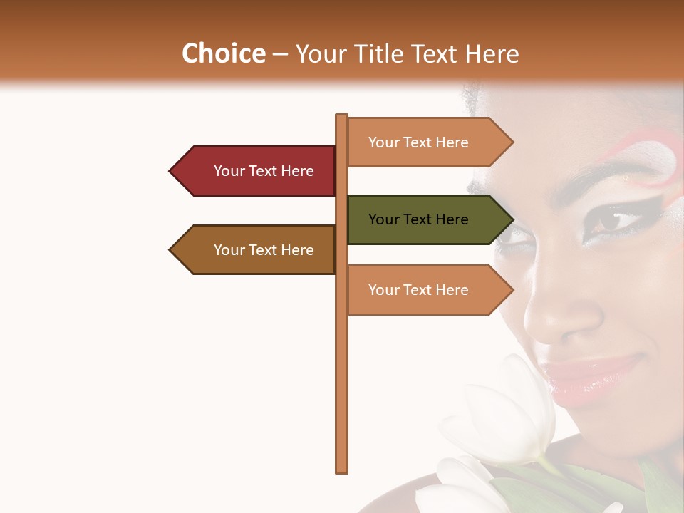 Red Mouth South PowerPoint Template