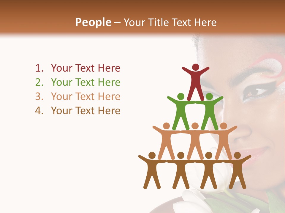 Red Mouth South PowerPoint Template