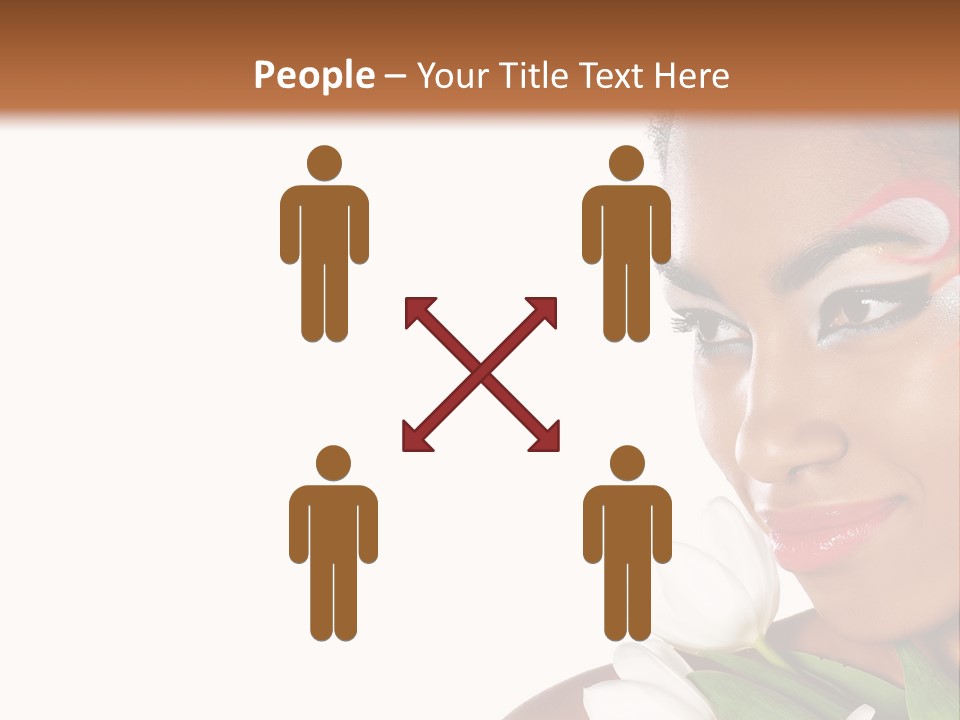 Red Mouth South PowerPoint Template