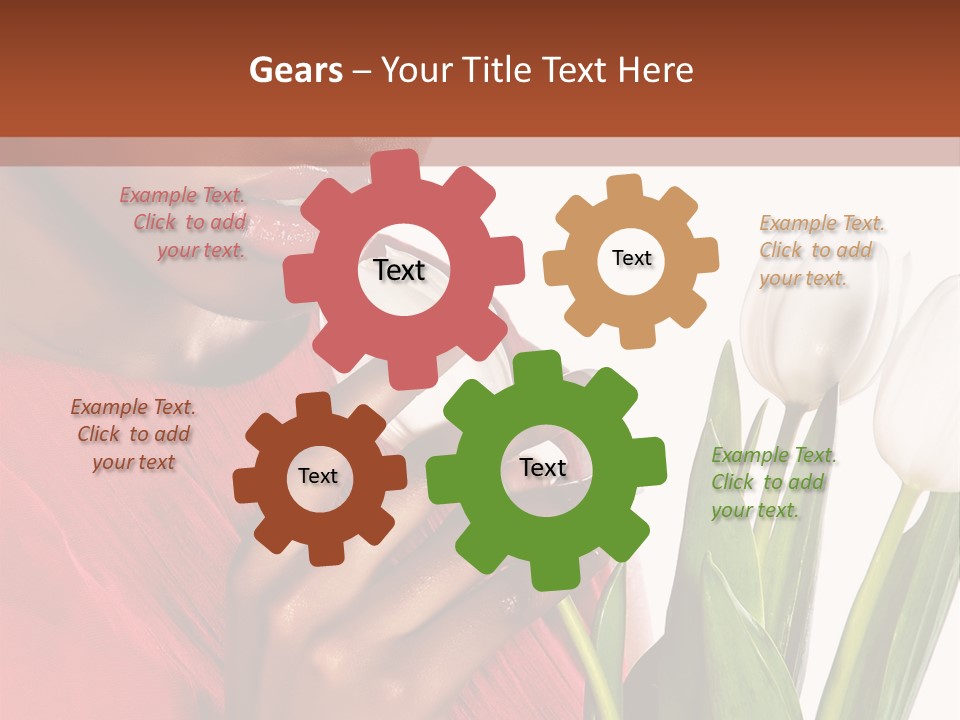 Aroma Cosmetics Fantasy PowerPoint Template