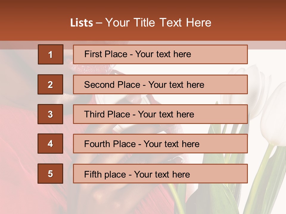 Aroma Cosmetics Fantasy PowerPoint Template