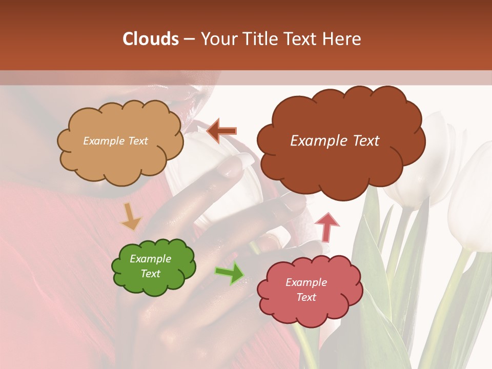 Aroma Cosmetics Fantasy PowerPoint Template