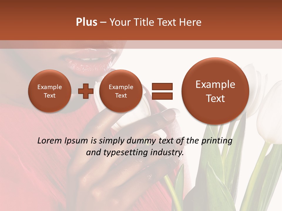 Aroma Cosmetics Fantasy PowerPoint Template
