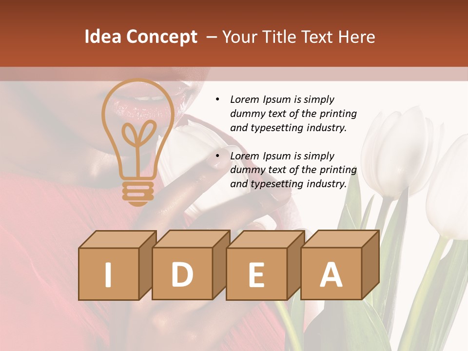 Aroma Cosmetics Fantasy PowerPoint Template