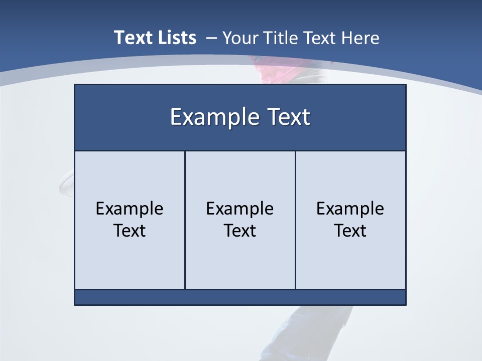 Woman Breakdancer Fly PowerPoint Template