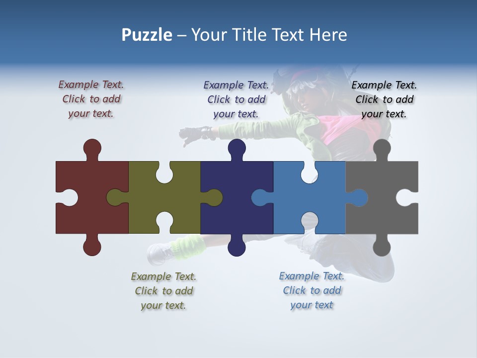 Hip Hop Action Exercise PowerPoint Template