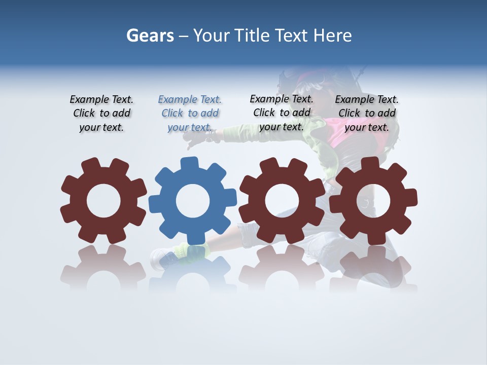 Hip Hop Action Exercise PowerPoint Template