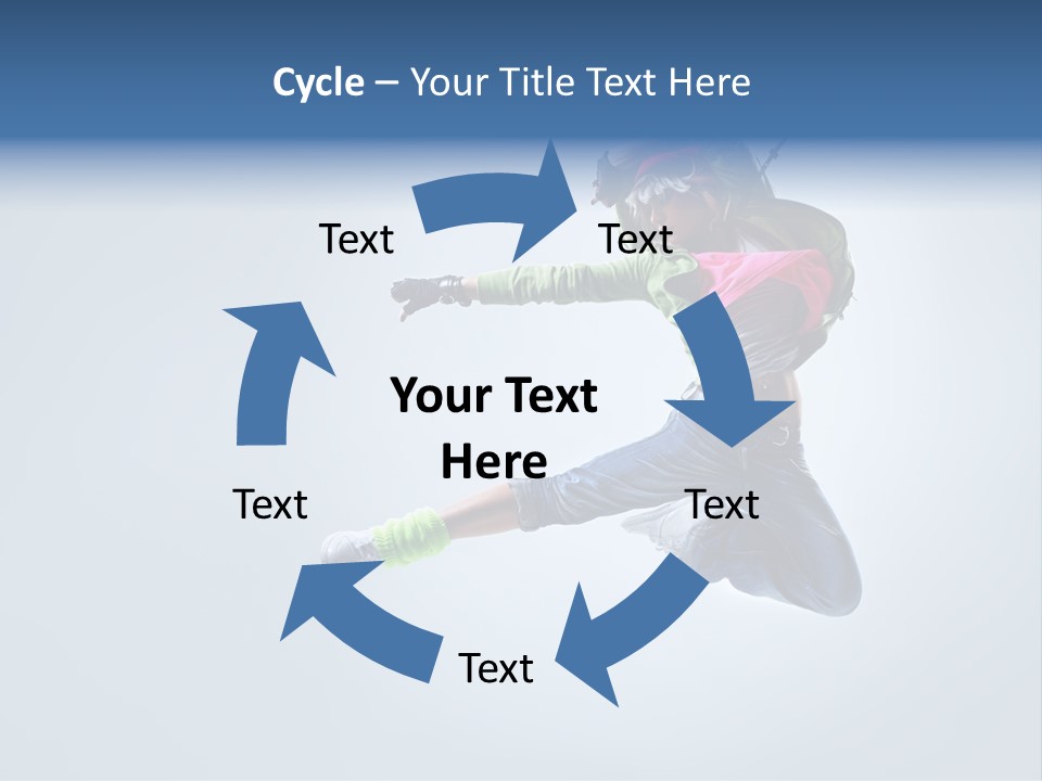 Hip Hop Action Exercise PowerPoint Template
