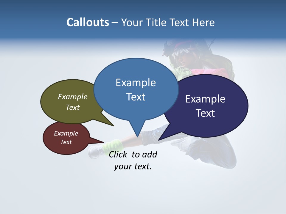 Hip Hop Action Exercise PowerPoint Template
