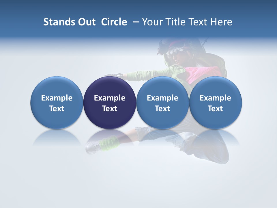 Hip Hop Action Exercise PowerPoint Template
