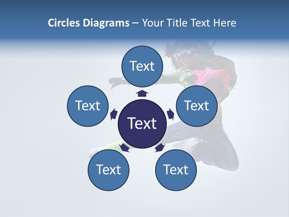 Hip Hop Action Exercise PowerPoint Template