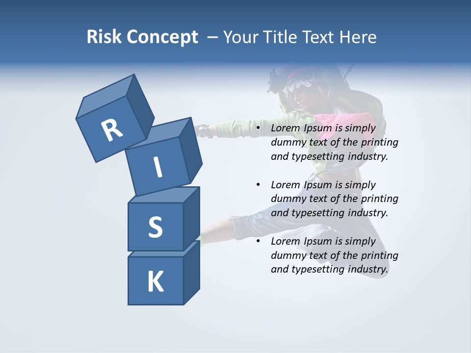 Hip Hop Action Exercise PowerPoint Template