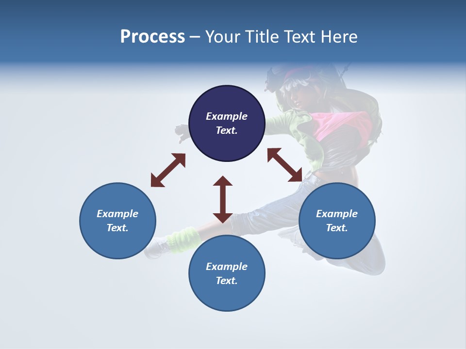 Hip Hop Action Exercise PowerPoint Template