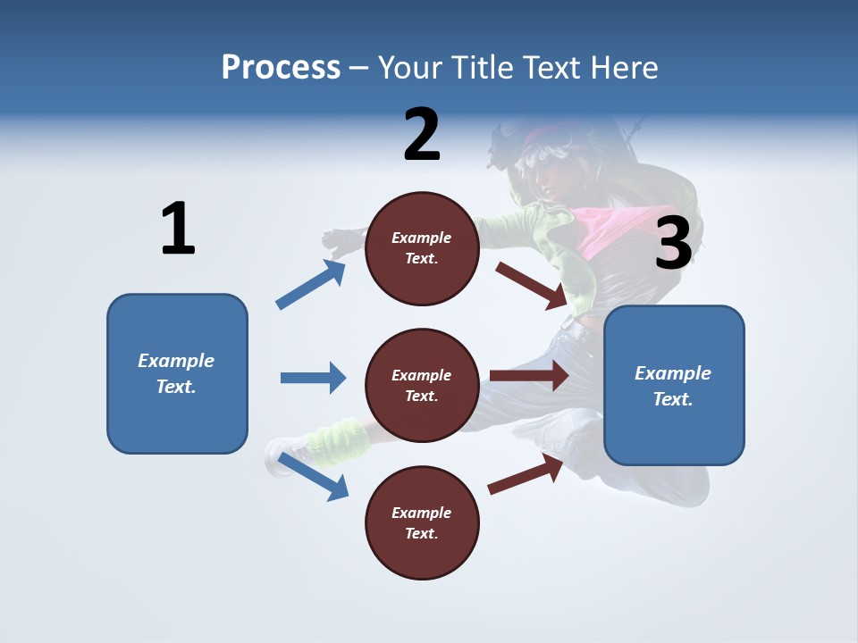 Hip Hop Action Exercise PowerPoint Template