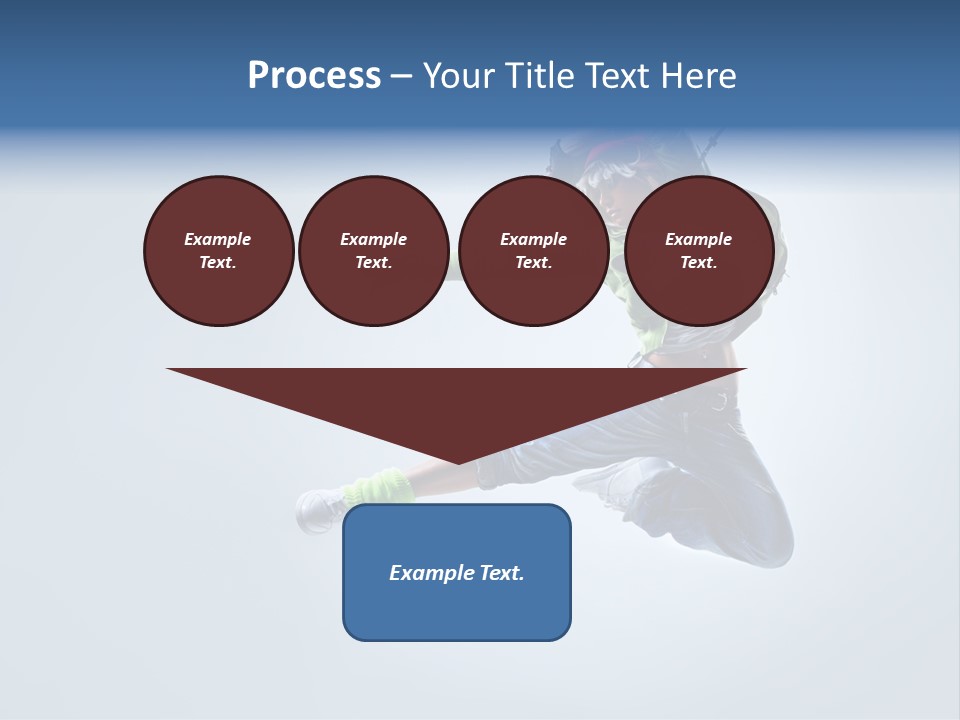 Hip Hop Action Exercise PowerPoint Template