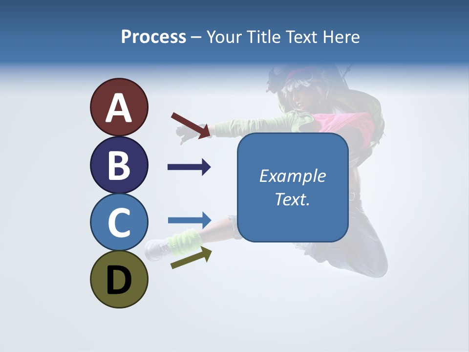 Hip Hop Action Exercise PowerPoint Template