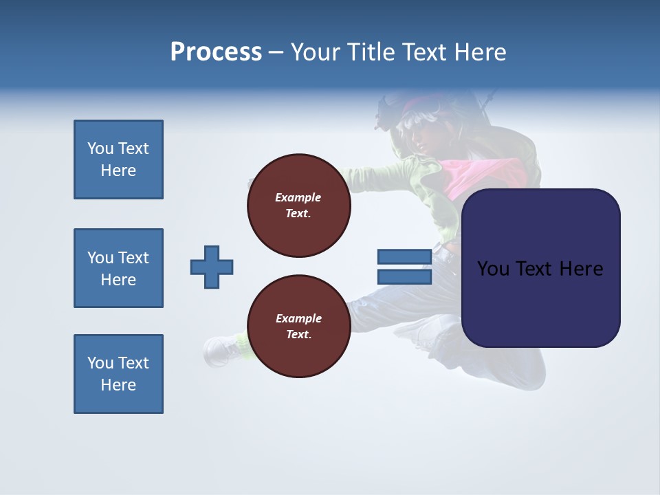 Hip Hop Action Exercise PowerPoint Template