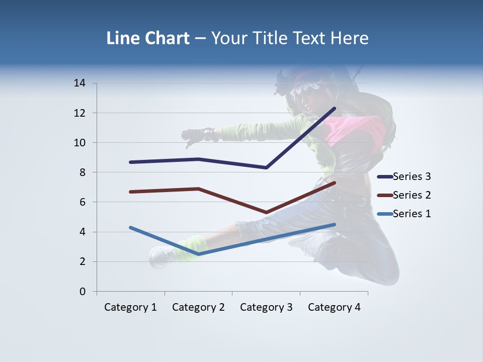 Hip Hop Action Exercise PowerPoint Template