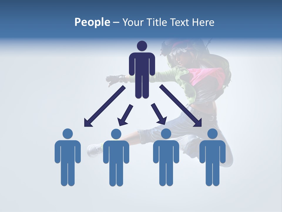 Hip Hop Action Exercise PowerPoint Template