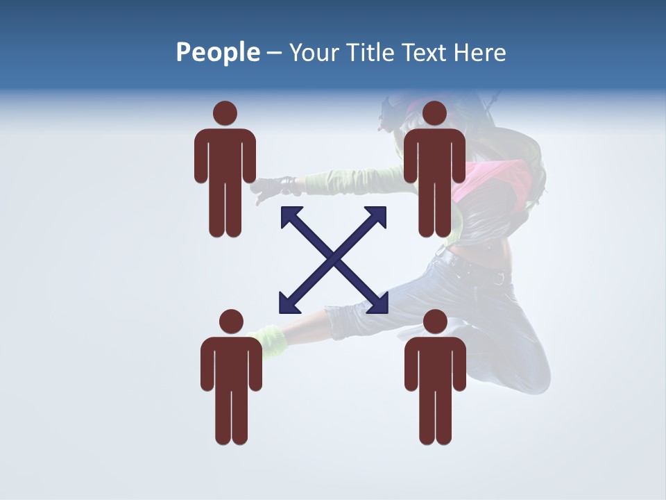 Hip Hop Action Exercise PowerPoint Template