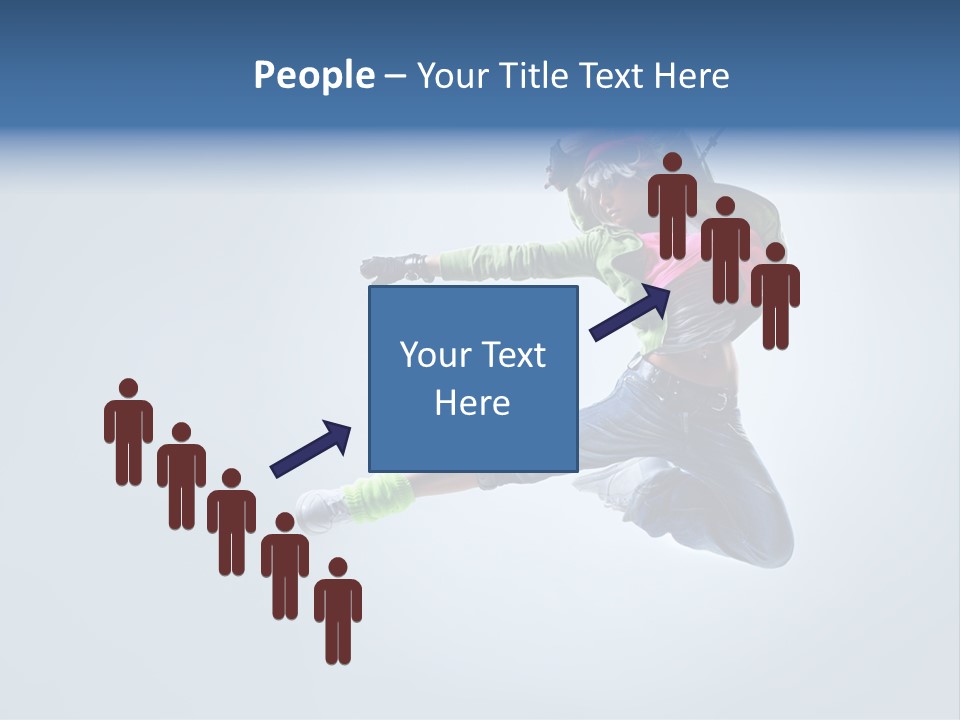 Hip Hop Action Exercise PowerPoint Template