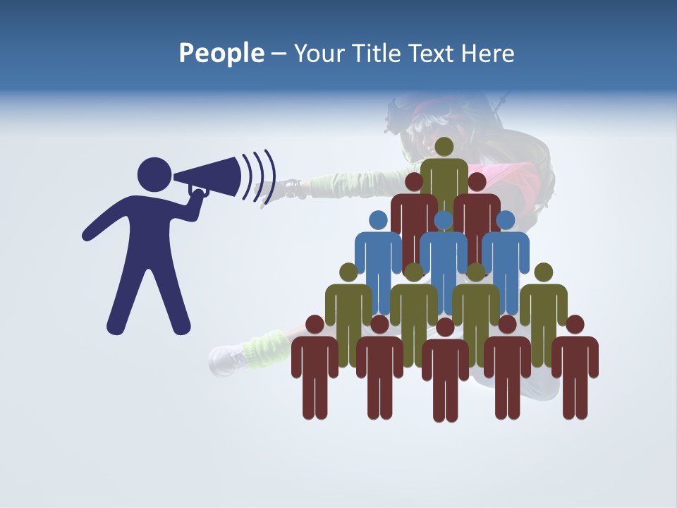 Hip Hop Action Exercise PowerPoint Template