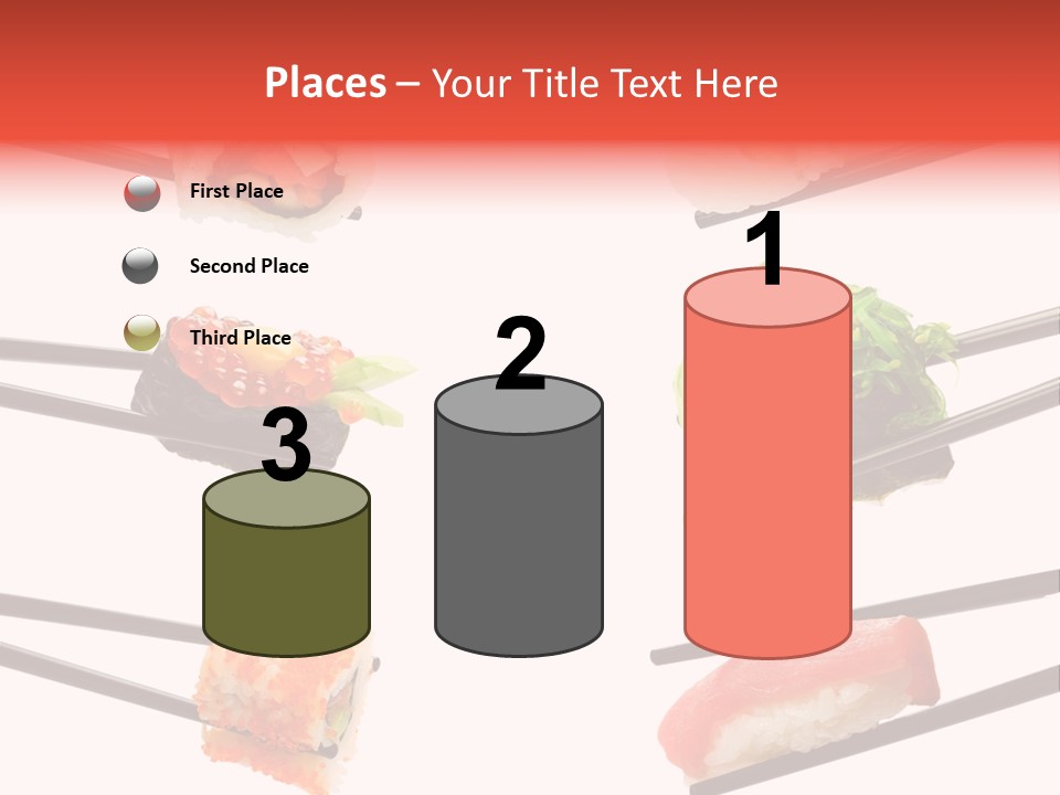 Salmon Slice Ikura PowerPoint Template