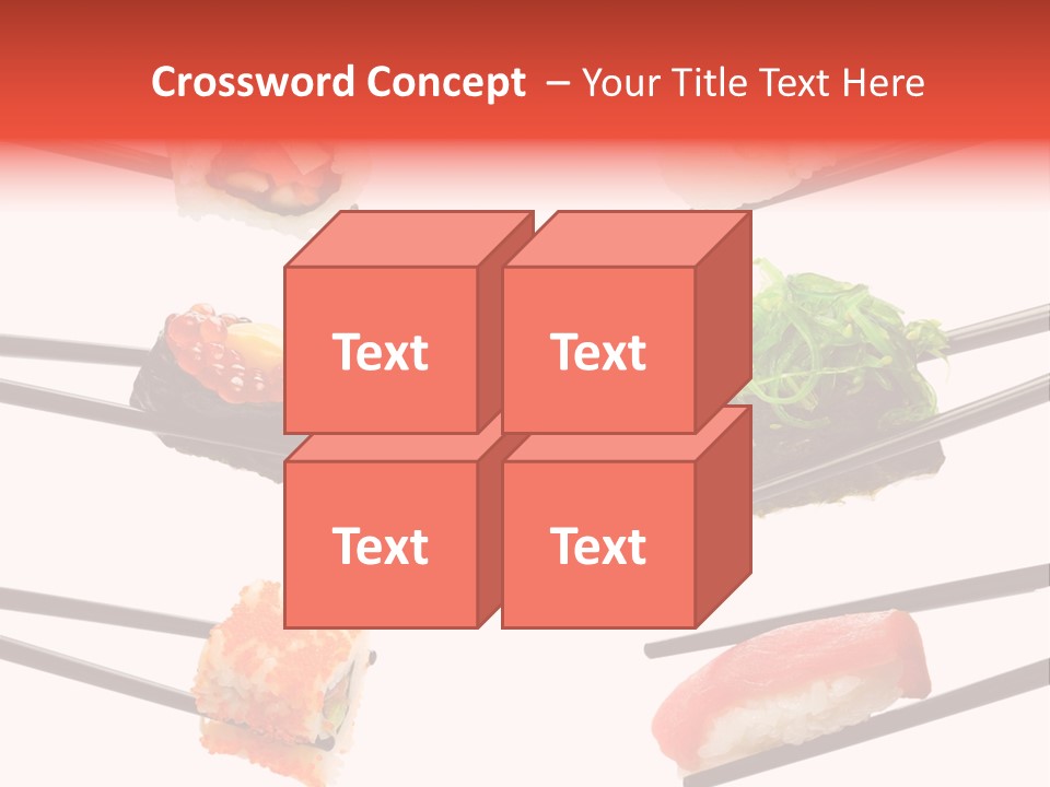 Salmon Slice Ikura PowerPoint Template