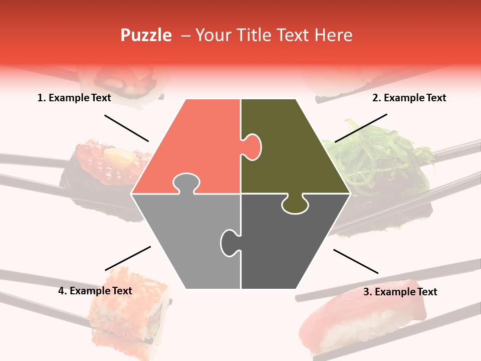 Salmon Slice Ikura PowerPoint Template