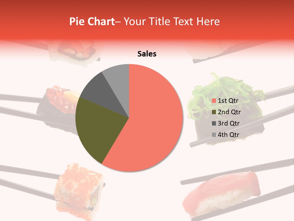 Salmon Slice Ikura PowerPoint Template