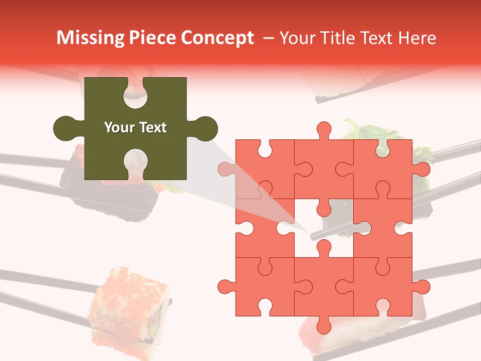 Salmon Slice Ikura PowerPoint Template