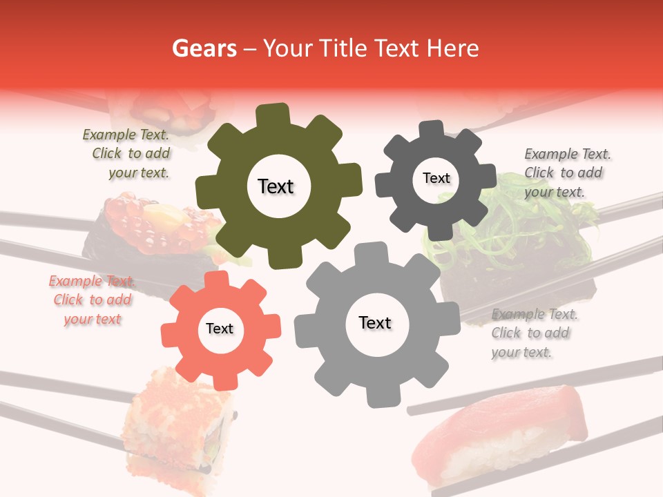 Salmon Slice Ikura PowerPoint Template