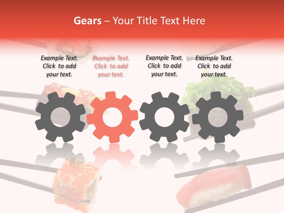 Salmon Slice Ikura PowerPoint Template