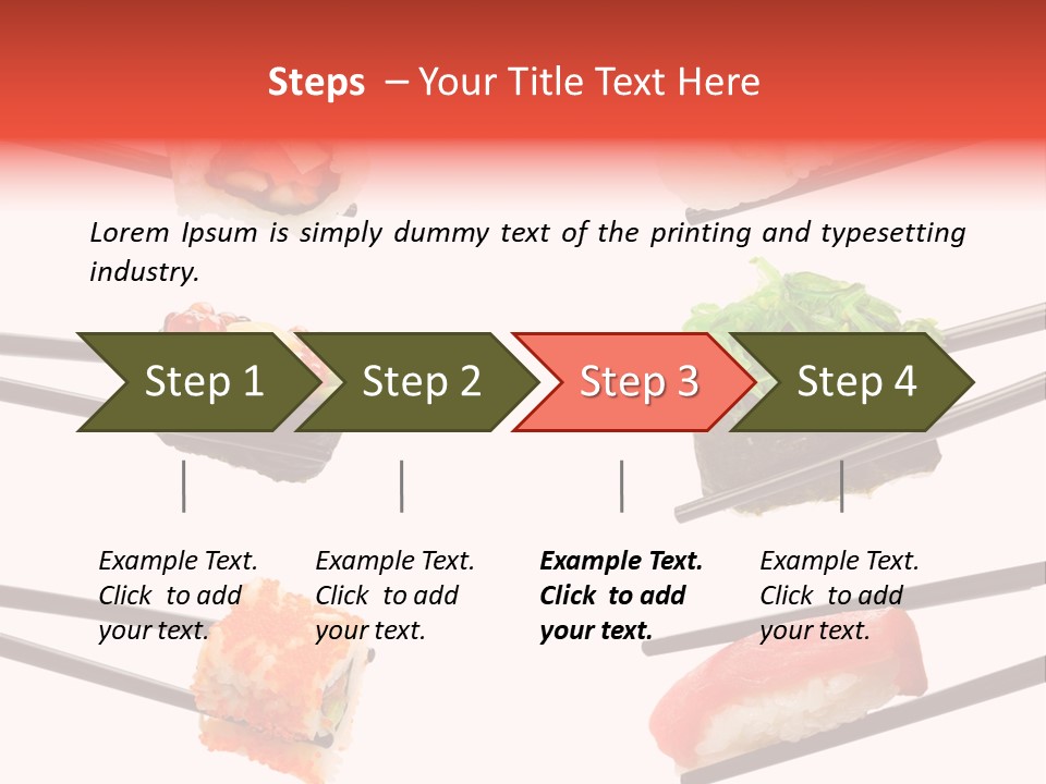 Salmon Slice Ikura PowerPoint Template
