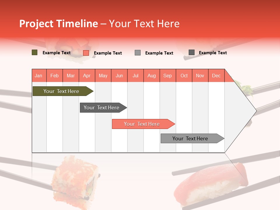 Salmon Slice Ikura PowerPoint Template