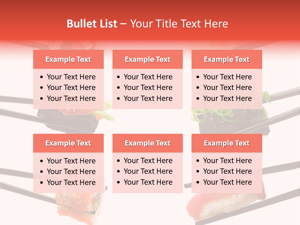 Salmon Slice Ikura PowerPoint Template