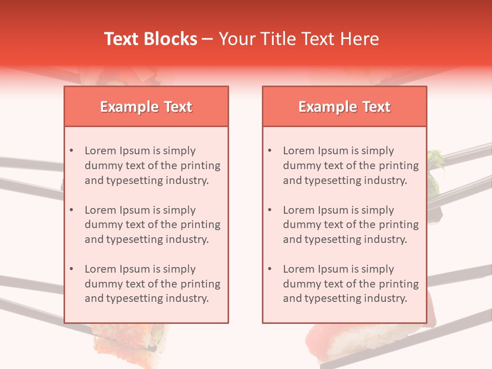 Salmon Slice Ikura PowerPoint Template