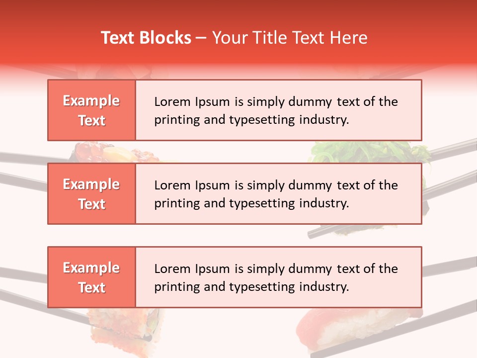 Salmon Slice Ikura PowerPoint Template