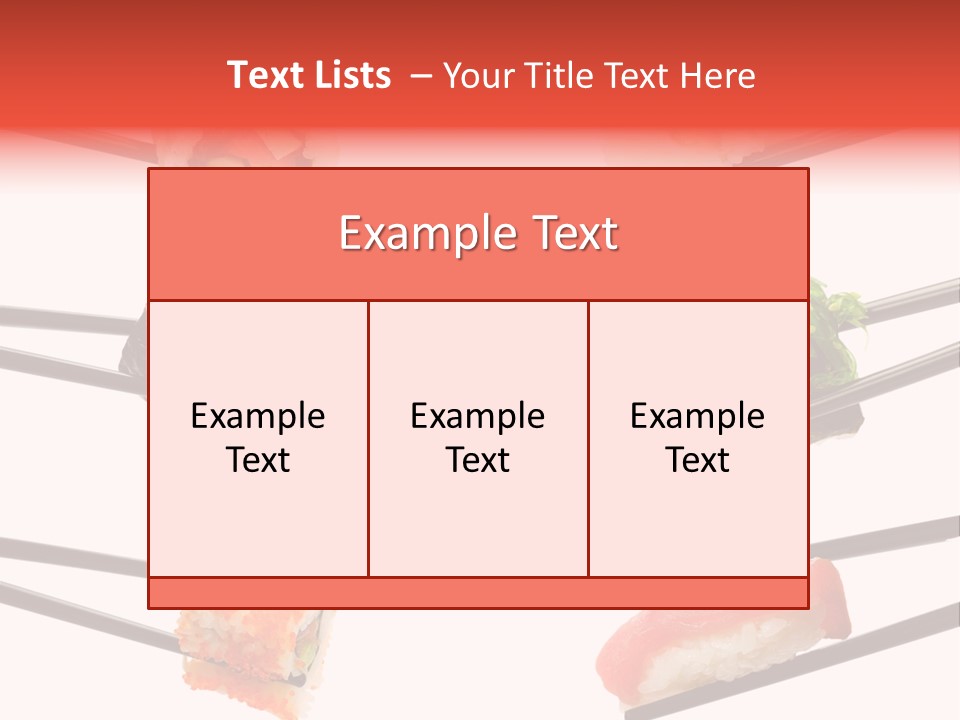 Salmon Slice Ikura PowerPoint Template