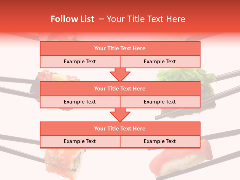 Salmon Slice Ikura PowerPoint Template