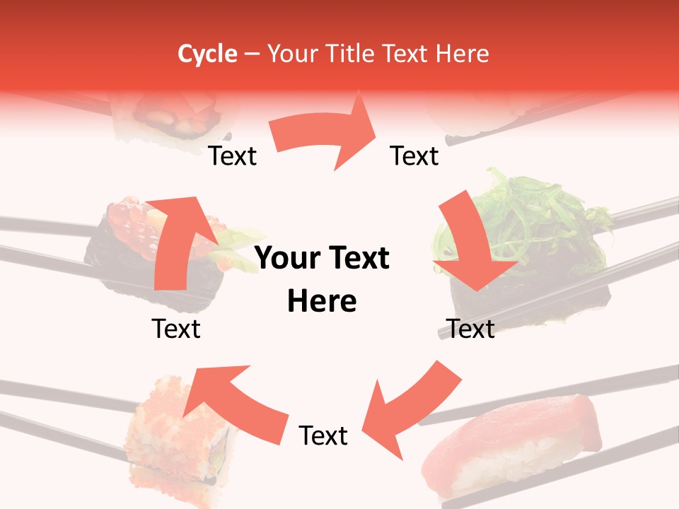 Salmon Slice Ikura PowerPoint Template