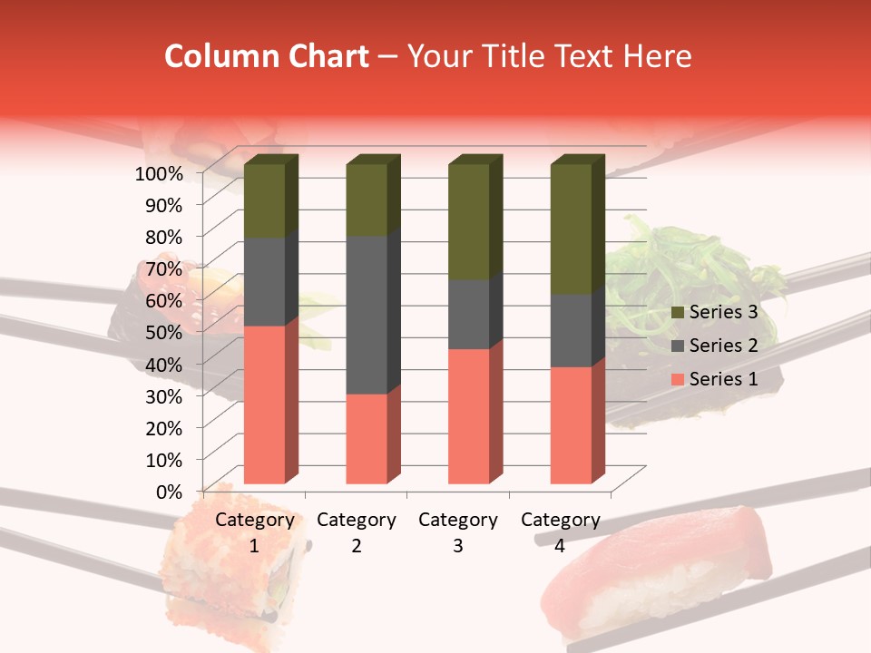 Salmon Slice Ikura PowerPoint Template