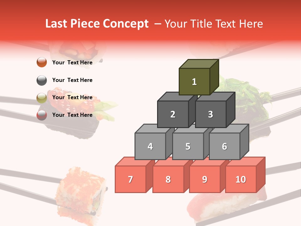 Salmon Slice Ikura PowerPoint Template