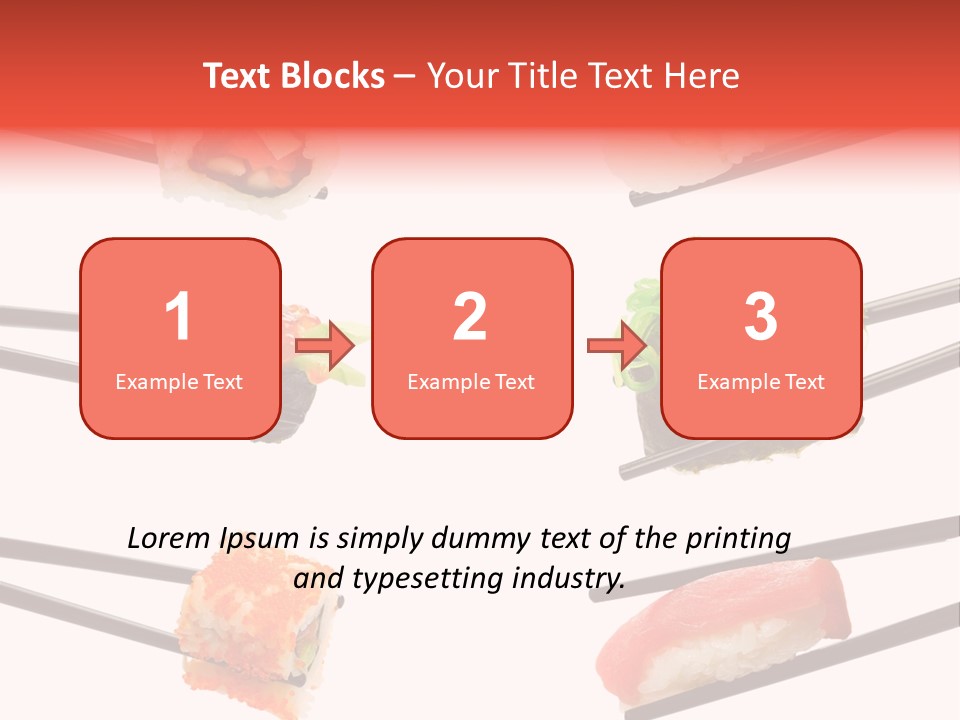 Salmon Slice Ikura PowerPoint Template