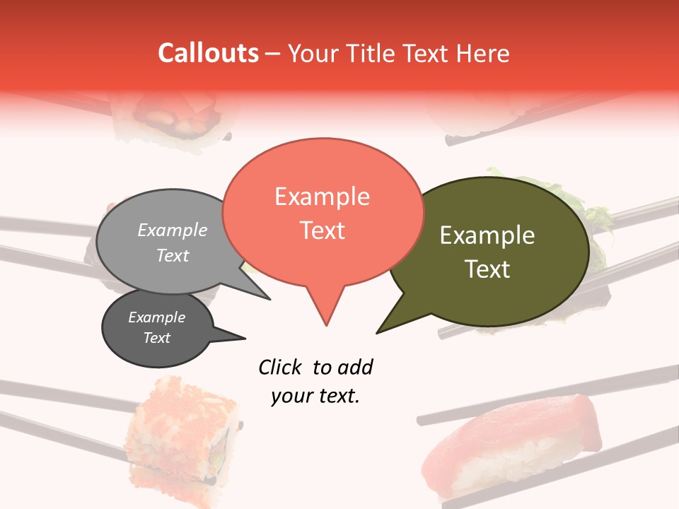 Salmon Slice Ikura PowerPoint Template